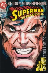 Cover for Superman: The Man of Steel #25