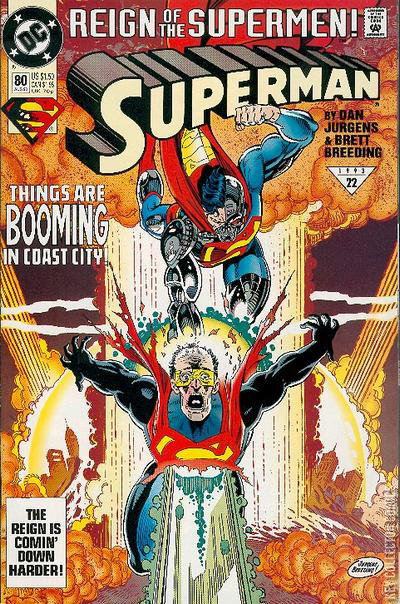 Superman #80 Published August 1993 | Key Collector Comics
