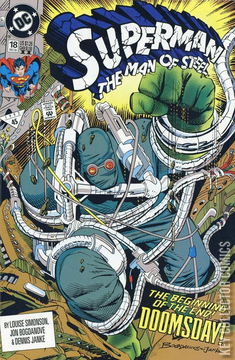 Variant Cover for Superman: The Man of Steel #18