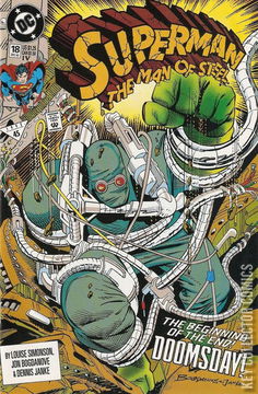 Variant Cover for Superman: The Man of Steel #18