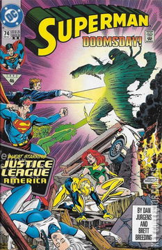 Variant Cover for Superman #74