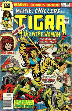 Variant Cover for Marvel Chillers #5