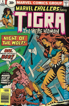 Variant Cover for Marvel Chillers #6