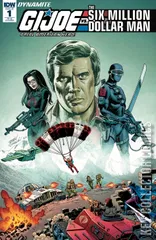 Variant Cover for G.I. Joe vs the Six Million Dollar Man #1