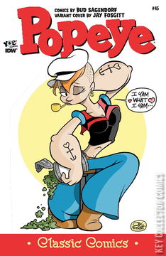 Variant Cover for Popeye Classic Comics #45