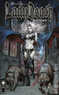 Variant Cover for Lady Death: Apocalyptic Abyss #1