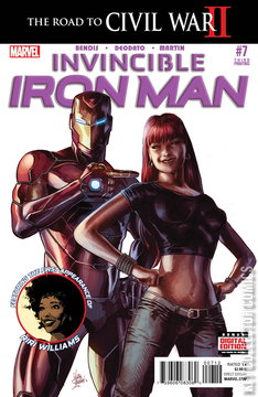 Variant Cover for Invincible Iron Man #7