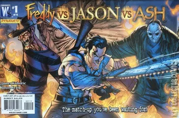 Variant Cover for Freddy vs Jason vs Ash #1