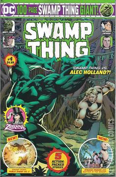 Variant Cover for Swamp Thing Giant #4