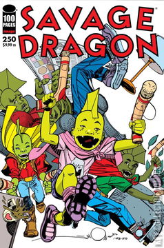 Variant Cover for Savage Dragon #250