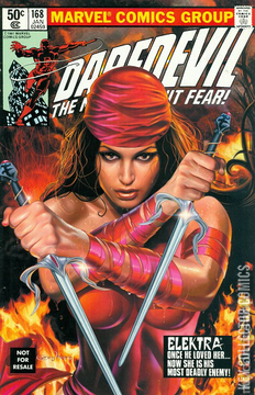 Variant Cover for Daredevil #168