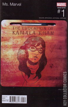 Variant Cover for Ms. Marvel #1