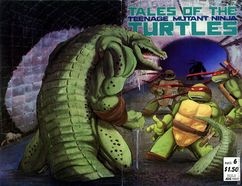 TALES ＯＦＴＯＭＯＲＲＷ　ＮＯ6 TALES OF THE TEENAGE MUTANT NINJA TURTLES #6--1st