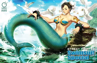 Variant Cover for Street Fighter Swimsuit Special 2020 #1