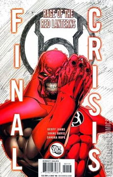 Variant Cover for Final Crisis: Rage of the Red Lanterns #1