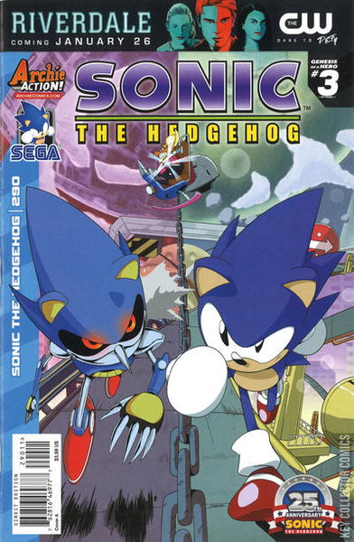 SONIC The HEDGEHOG Comic Book #194 January 2009 First Edition