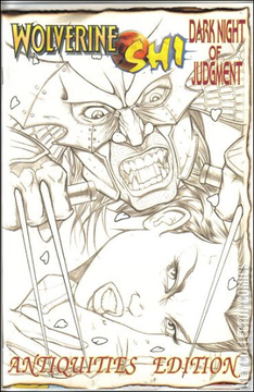 Variant Cover for Wolverine / Shi: Dark Night of Judgment #1