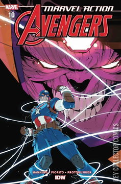 Variant Cover for Marvel Action: Avengers #10