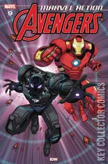 Cover for Marvel Action: Avengers #9