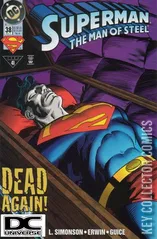 Variant Cover for Superman: The Man of Steel #38