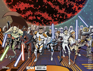 Variant Cover for Star Wars Adventures: The Clone Wars - Battle Tales #1