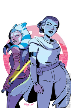 Variant Cover for Star Wars: Forces of Destiny - Ahsoka and Padme #1