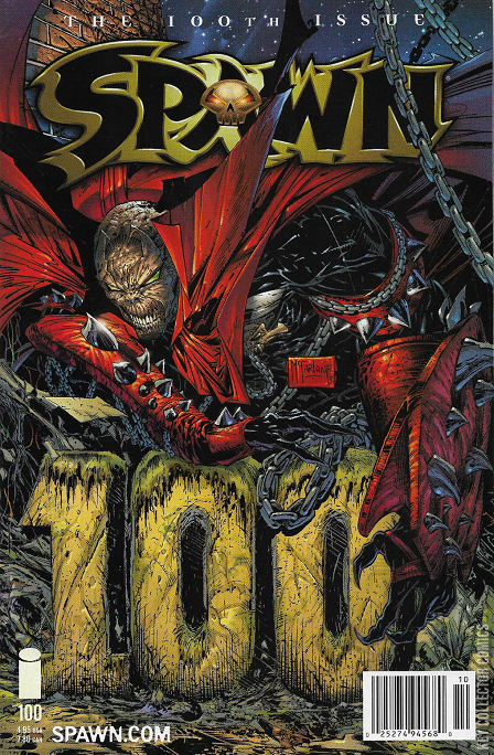 Spawn #100 Newsstand Published November 2000 | Key Col