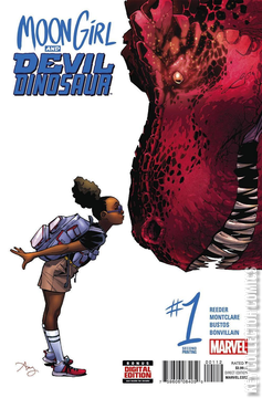 Variant Cover for Moon Girl and Devil Dinosaur #1