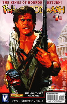 Variant Cover for Freddy vs Jason vs Ash: Nightmare Warriors #1