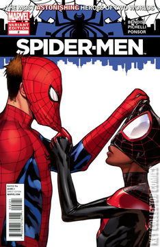 Variant Cover for Spider-Men #2