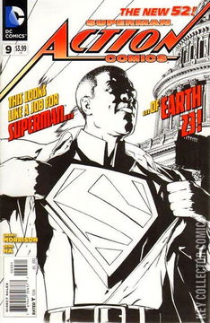 Variant Cover for Action Comics #9