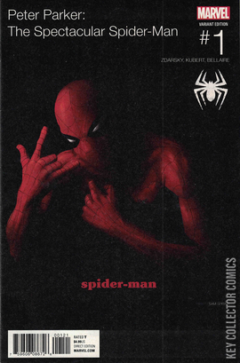 Peter Parker: The Spectacular Spider-Man #1  variant cover