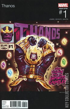 Variant Cover for Thanos #1