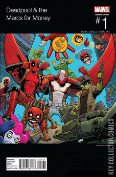 Variant Cover for Deadpool and the Mercs for Money #1