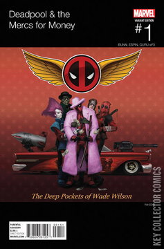 Variant Cover for Deadpool and the Mercs for Money #1