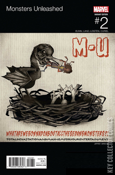 Variant Cover for Monsters Unleashed #2