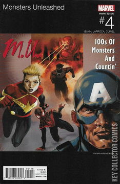 Variant Cover for Monsters Unleashed #4