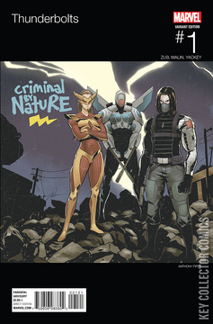 Variant Cover for Thunderbolts #1