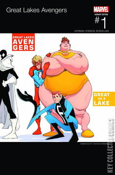 Variant Cover for Great Lakes Avengers #1