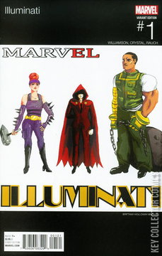 Variant Cover for Illuminati #1