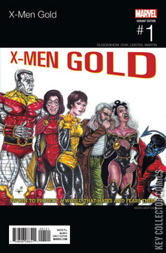 Variant Cover for X-Men: Gold #1