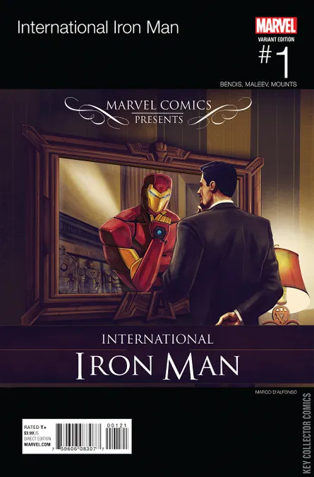 Cover art for International Iron Man #1 