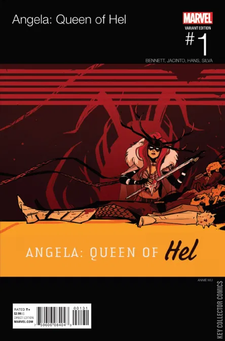 Cover art for Angela: Queen of Hel #1 