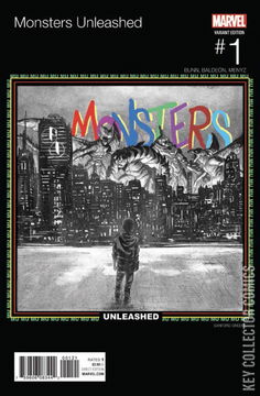 Variant Cover for Monsters Unleashed #1