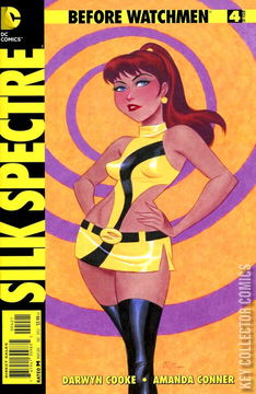 Variant Cover for Before Watchmen: Silk Spectre #4