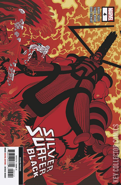 Variant Cover for Silver Surfer: Black #4