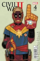 Variant Cover for Civil War II #4