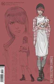 Variant Cover for Wonder Woman #762