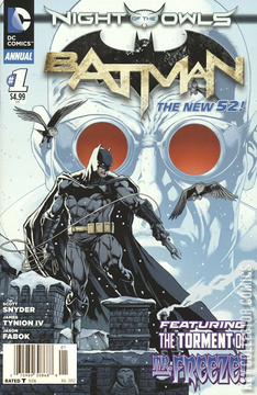 Variant Cover for Batman Annual #1