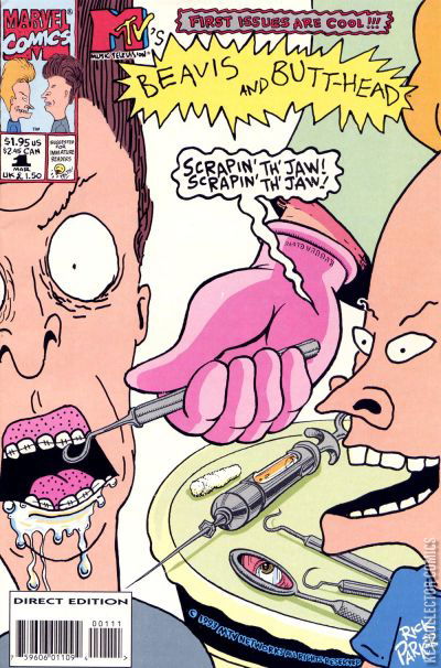 Cover art for Beavis and Butt-Head #1